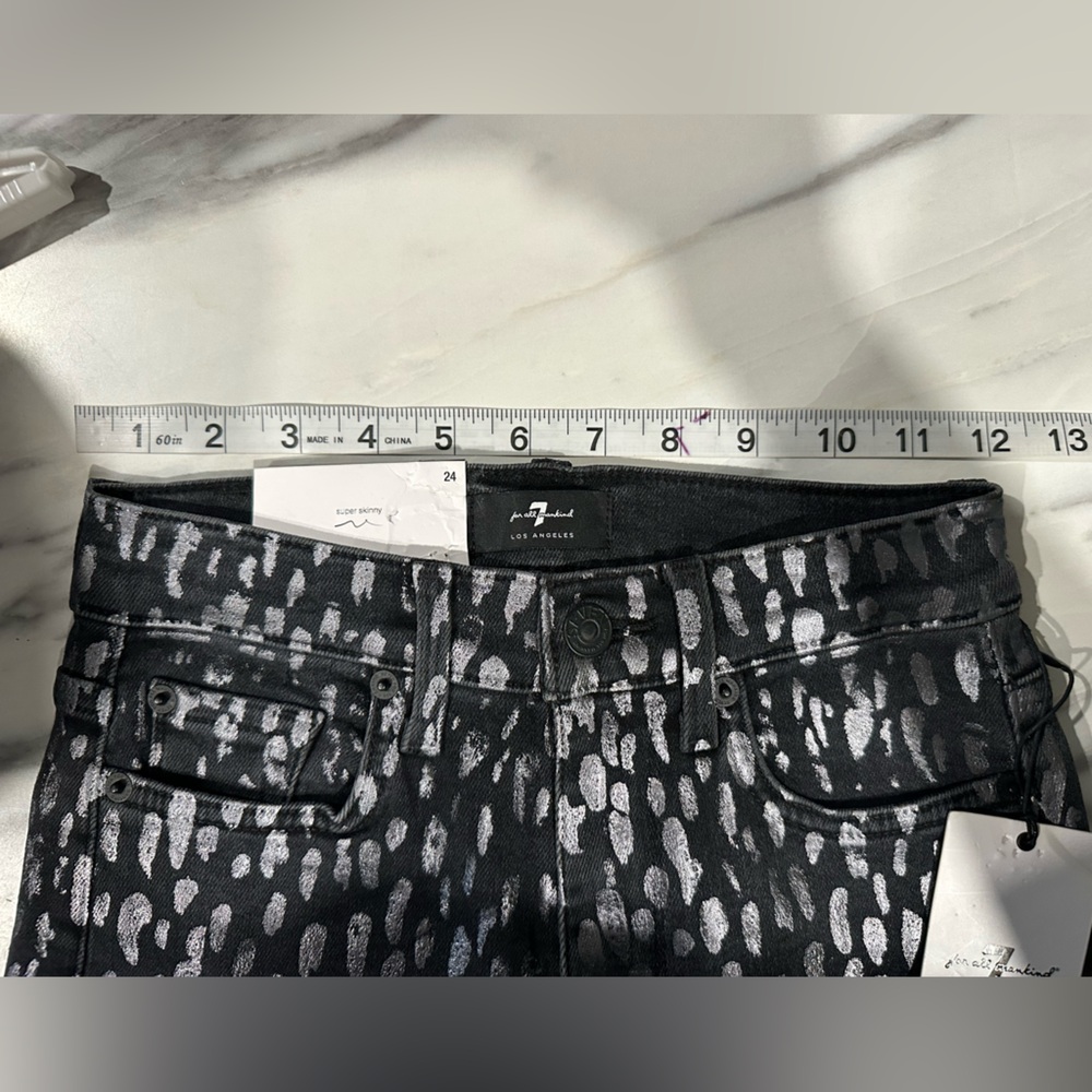 7 For All Mankind Super Skinny High Rise - Picture 8 of 13